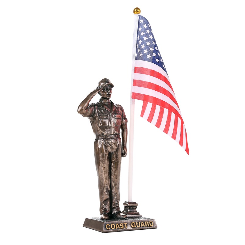 Salute To Service Coast Guard Statue