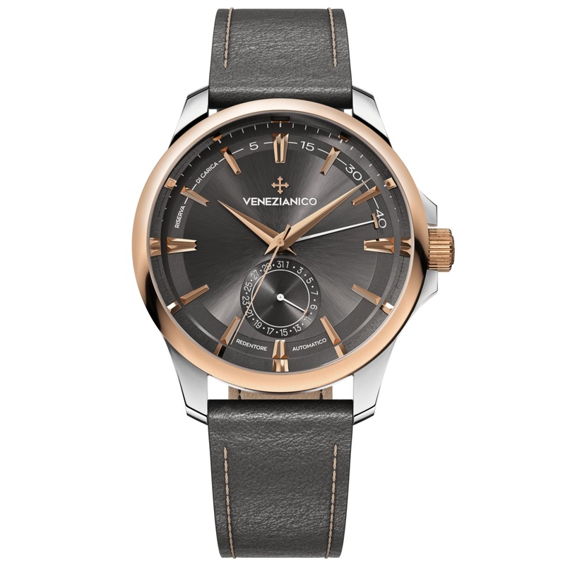 Venezianico 1321505 Redentore Riserva di Carica Men’s Grey Watch