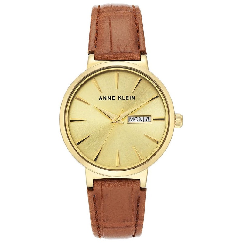 Anne Klein AK/3824CHHY Ladies Watch 35.9 Gold Stainless Steel