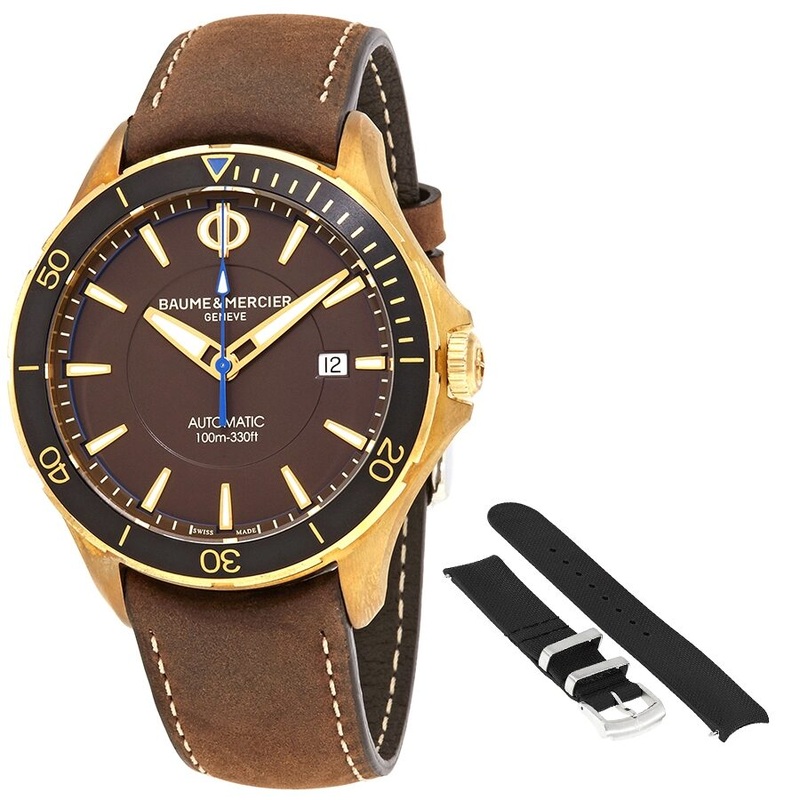 Baume et Mercier Clifton Club Automatic Brown Dial Men’s Watch 10501