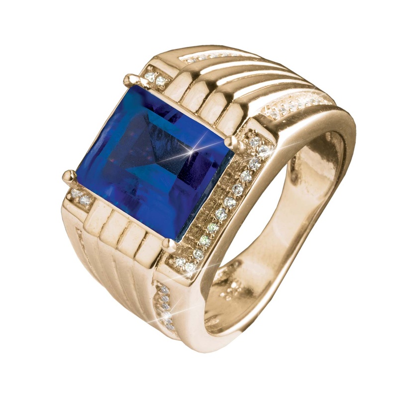 Blue Ice Men’s Ring 14