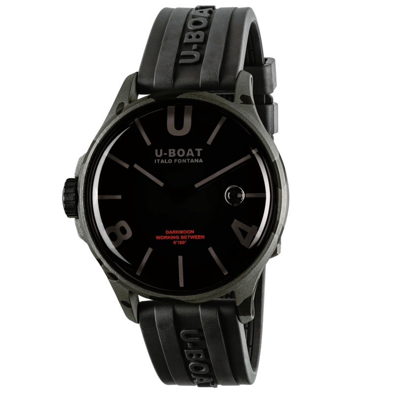 U-Boat Watch Darkmoon 44 BK Camouflage Curved Grey 9553