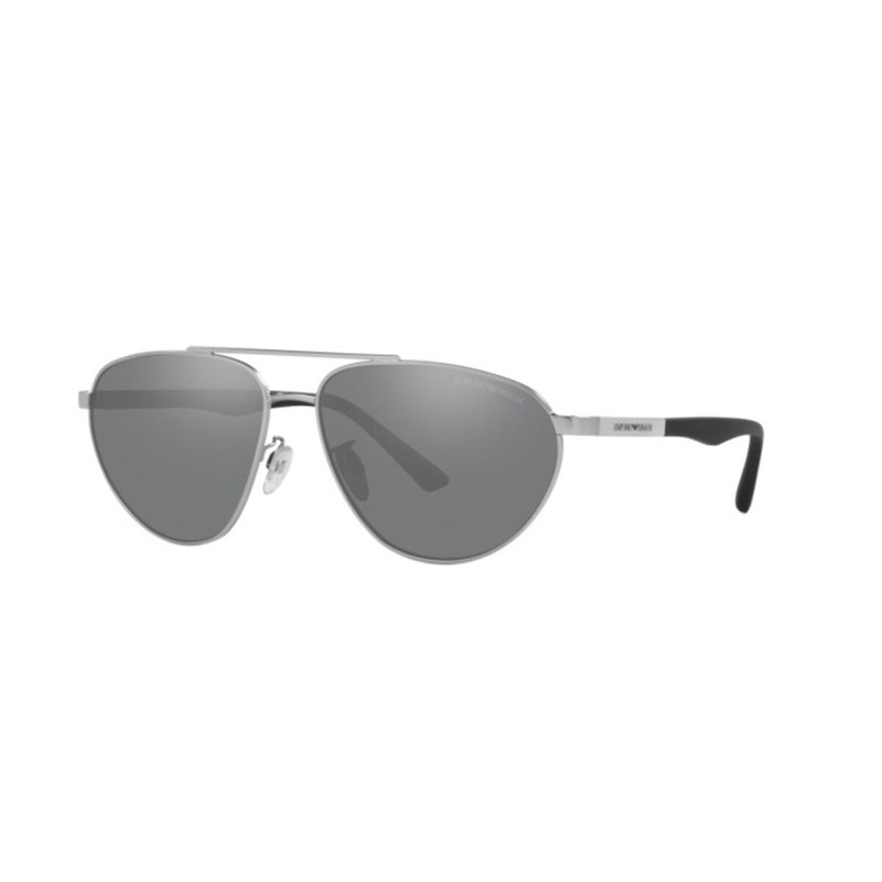 Emporio Armani Men’s Sunglasses Flat Top Grey EA212530456G