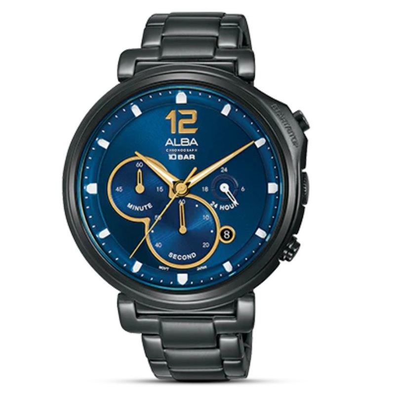 ALBA CHRONOGRAPH BLUE DIAL MEN’S WATCH | AT3E21X