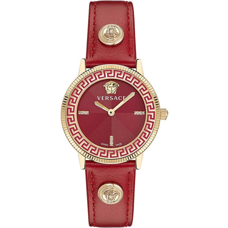Versace Ladies Watch V-Tribute Red Diamond VE2P00722