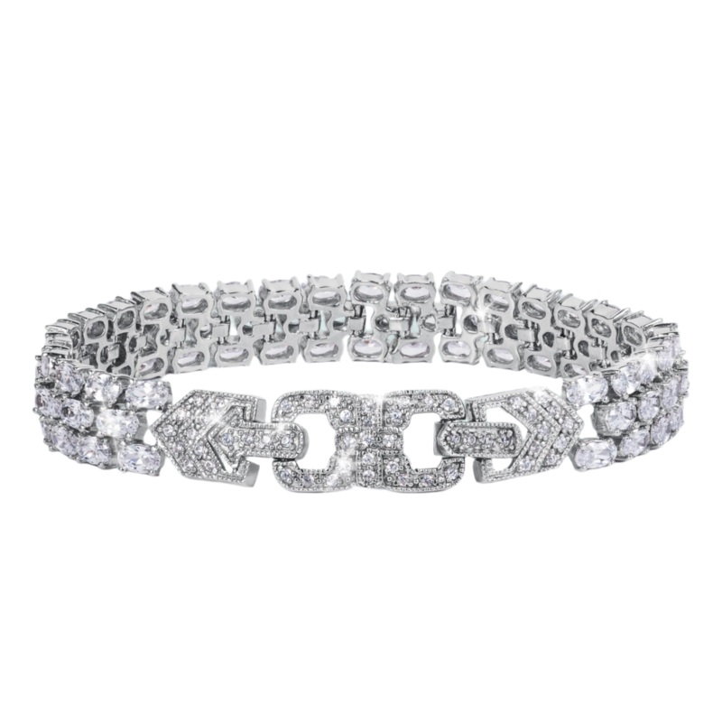 Charleston White Bracelet