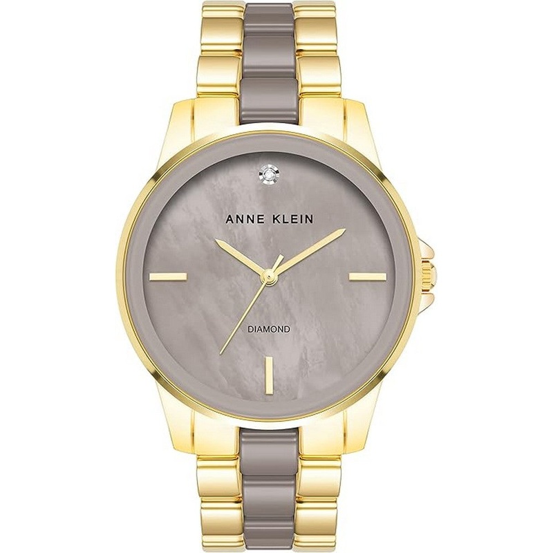 Anne Klein Ladies Watch AK/4120TPGB 32 Brown Stainless Steel