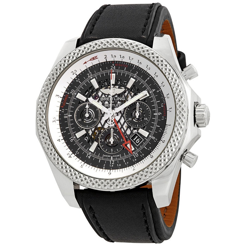 Breitling Bentley GMT Chronograph Automatic Chronometer Black Dial Men’s Watch AB043112/BC69-441X-A20BA.1