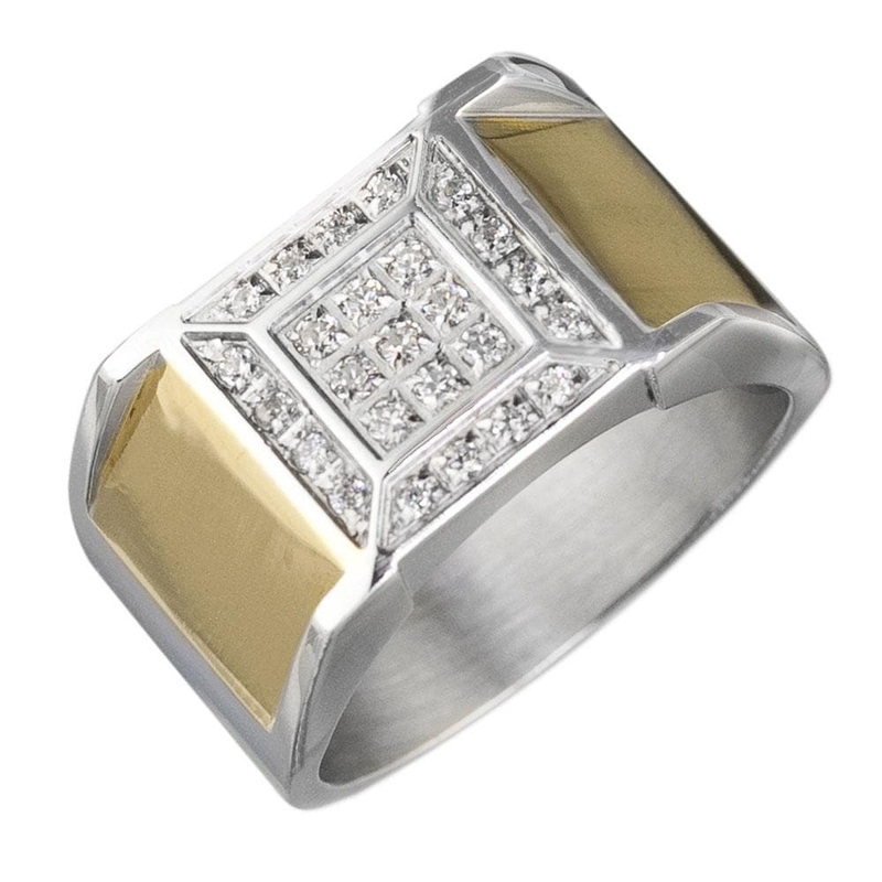 Atlantic Two-Tone Ring 13
