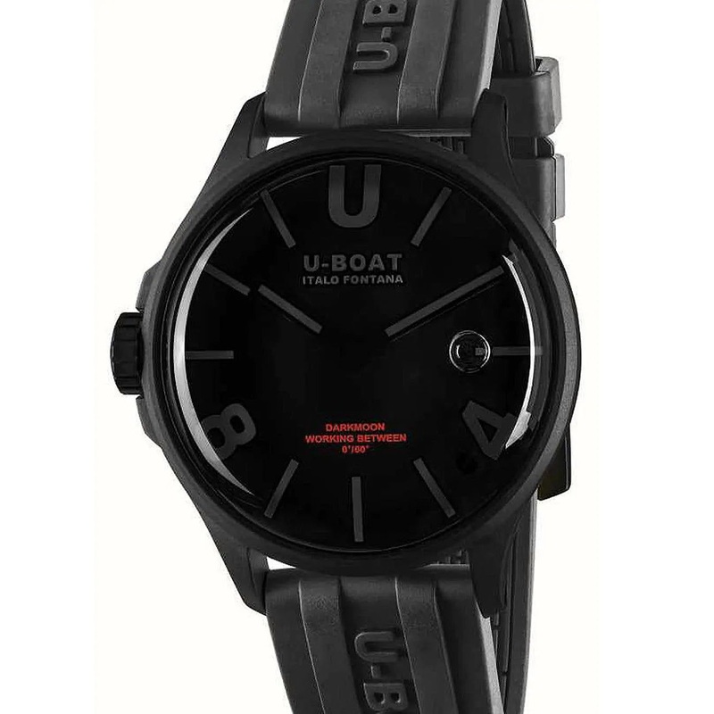 U-Boat Men’s Watch Darkmoon 40mm Black PVD 9545