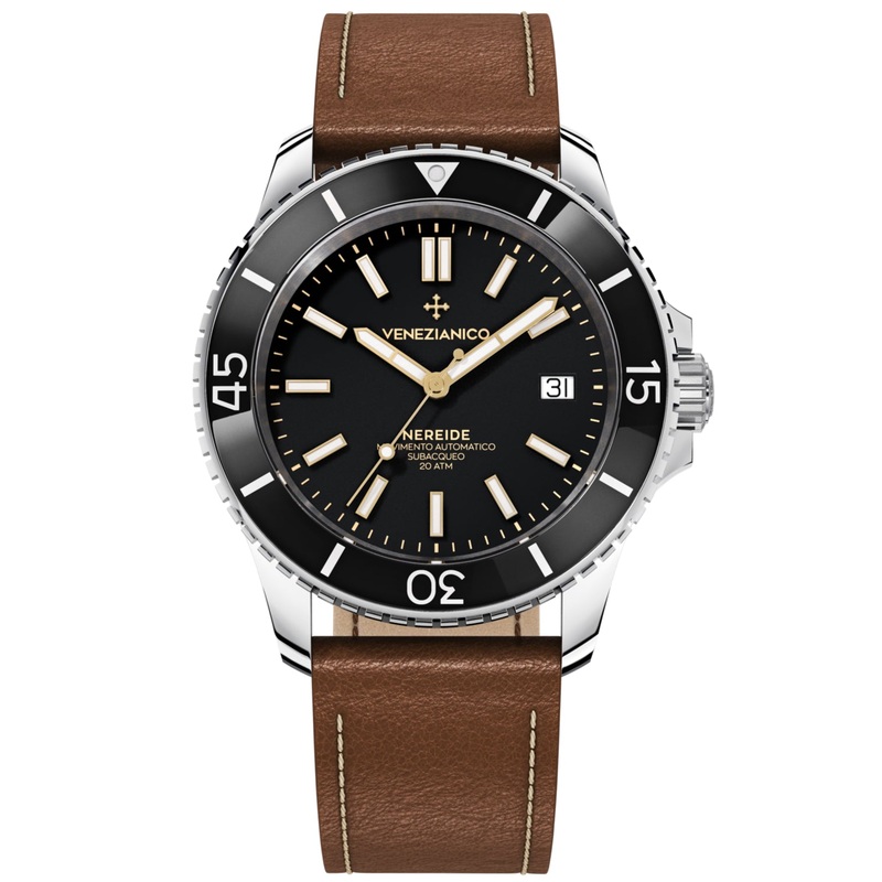 Venezianico 3321505 Nereide 42 Men’s Black Watch