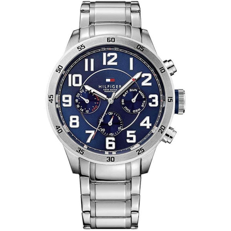 Tommy Hilfiger Multi-Function Blue Dial Stainless Steel Men’s Watch 1791053