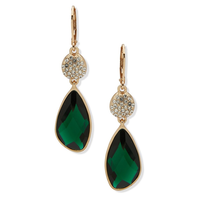 Anne Klein 01G01094 Earring Gold Brass, Steel Earring