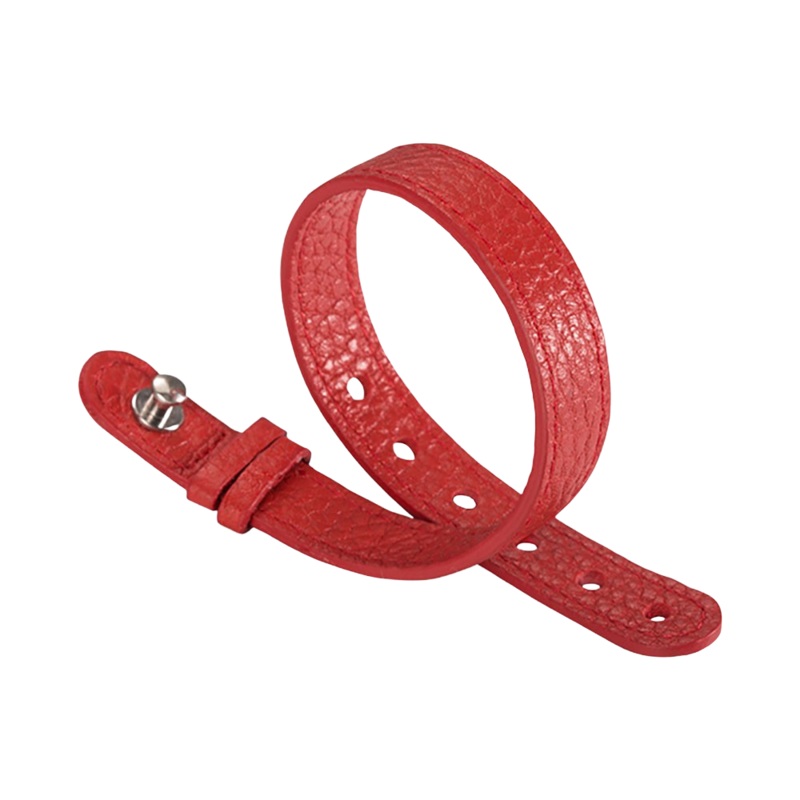 Red Leather Strap – For Steel Icon – Model 10-CRST