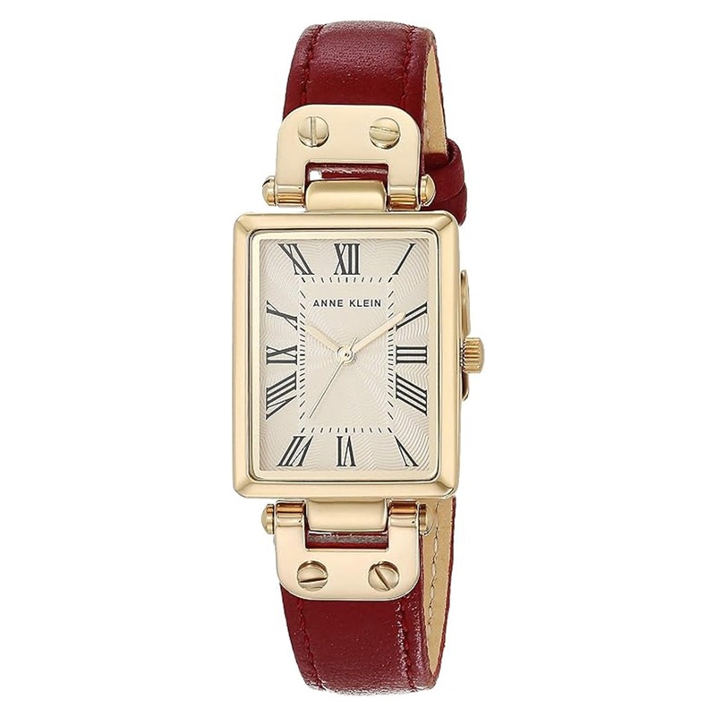 Anne Klein AK/3752CRRD Ladies Watch 21.5 Beige Stainless Steel