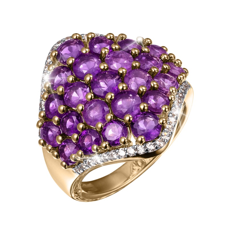 Lavender Amethyst Ring 5