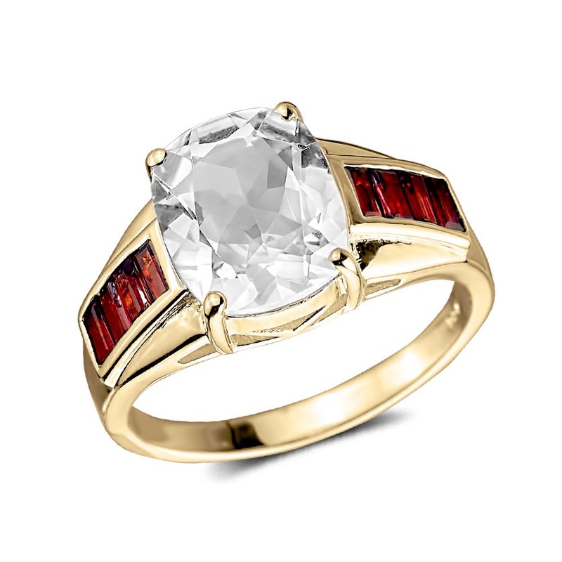Arctic Quartz Men’s Ring 11