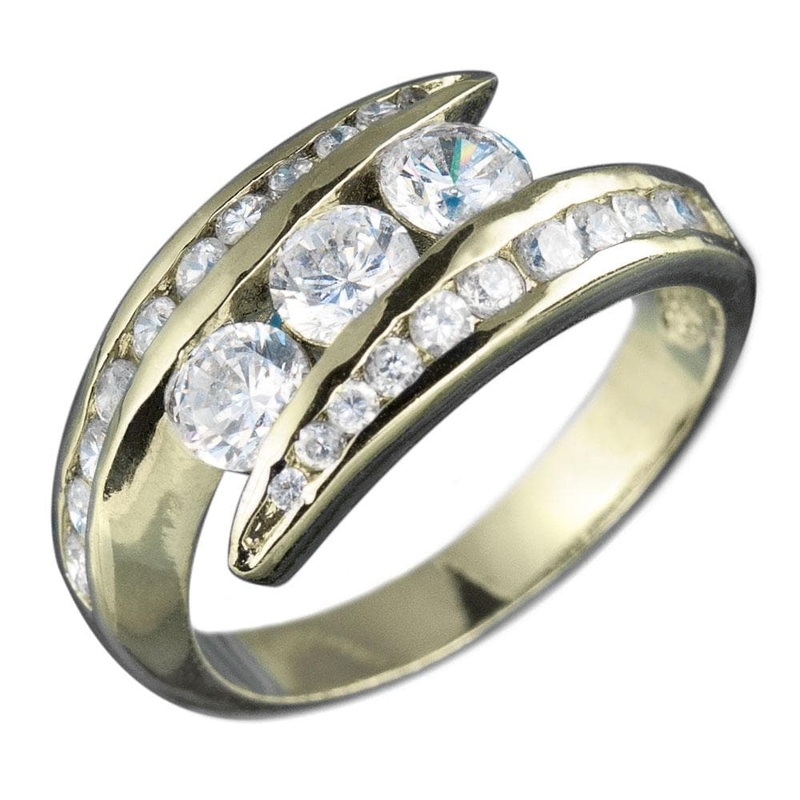 Jazz Wrap Gold Ring 5