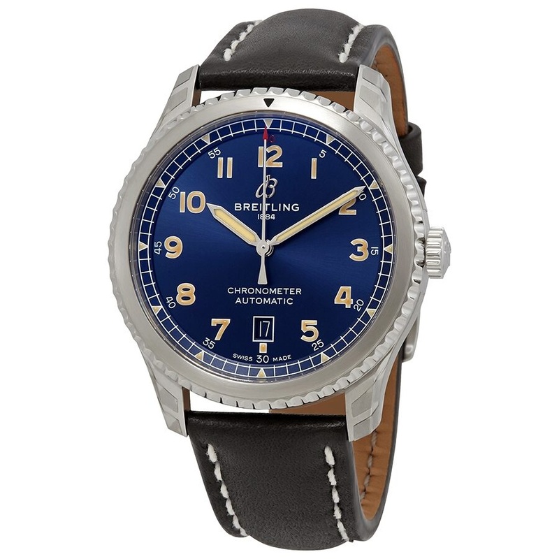 Breitling Avaitor 8 Automatic Chronometer Blue Dial Men’s Watch A17315101C1X2