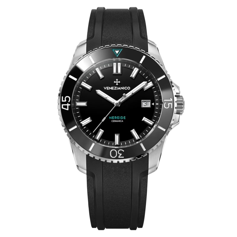 Venezianico Automatic Watch Nereide Ceramica Black 4521530