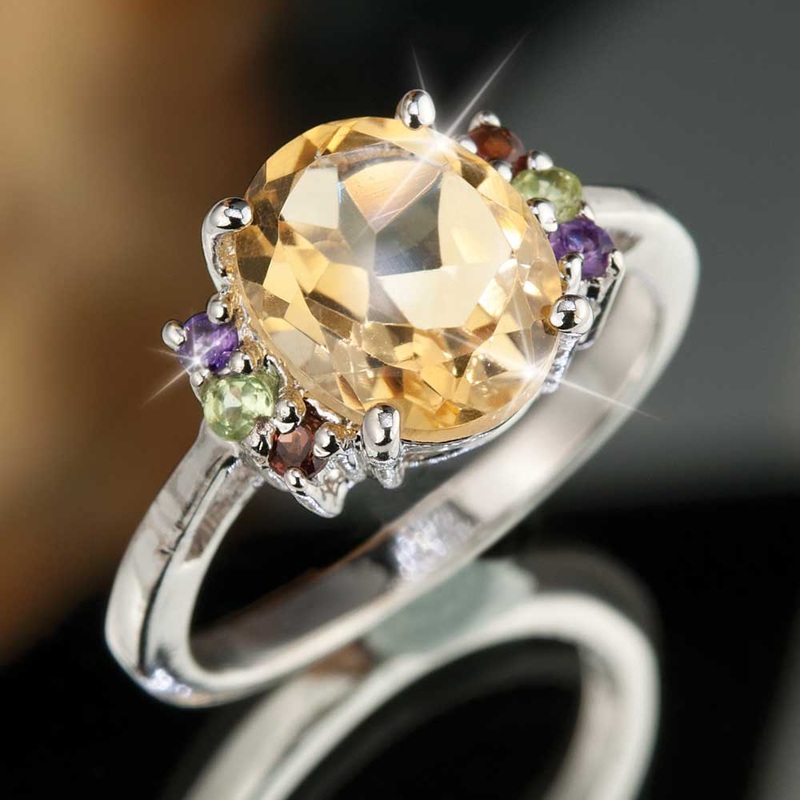 Verdi Citrine Ring 5