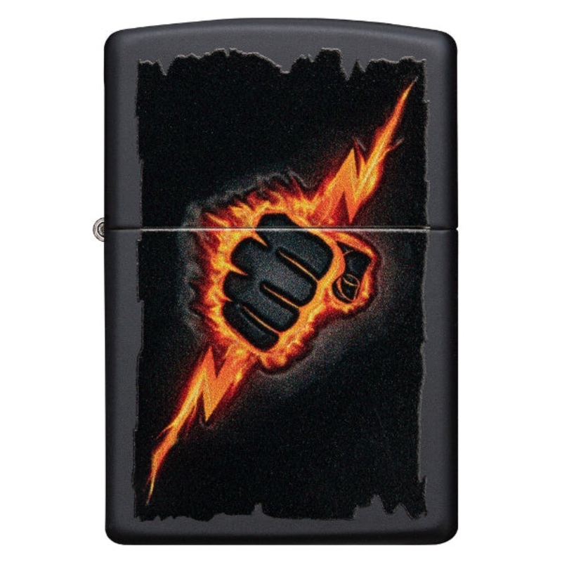 Zippo Classic Lightning Bolt Fist Lighter