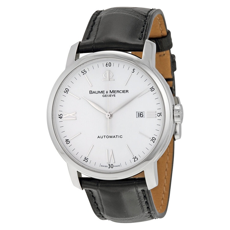Baume and Mercier Classima Automatic White Dial Men’s Watch 08592