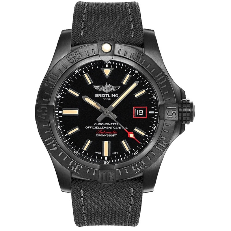 Avenger Titanium Blackbird 44mm  – V1731110BD74/109W