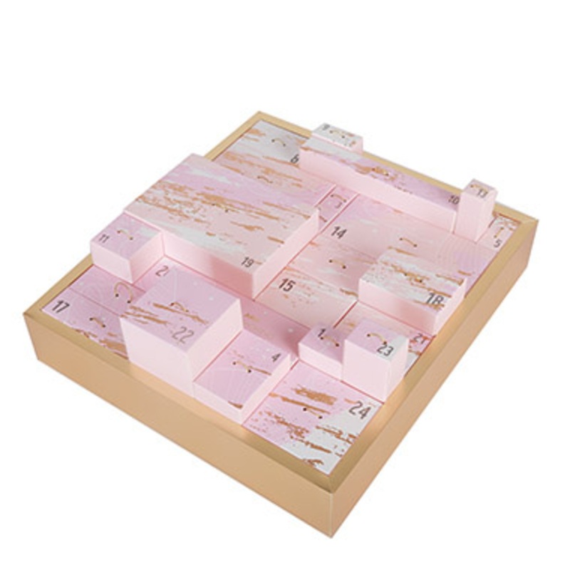 Christmas Calendar Blind Packaging Box Elegant Folding Box Cosmetics and Skincare Products Gift Paper Box – Christmas Gift Boxes and Customizable Packaging Gift Boxes price