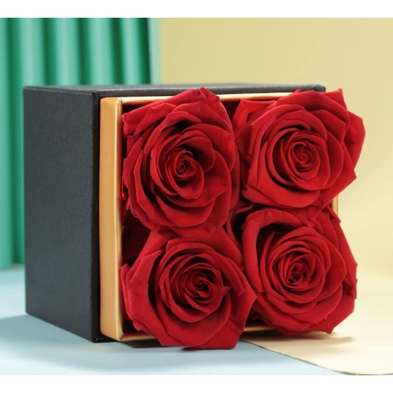 Customized Logo Square Flower Box with Ribbon Romantic Valentines Day Flower Box – Paper Box and Flower Box price