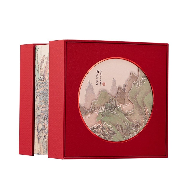 Hot Sale Logo Custom Circular Cover Tea Drink Gift Packaging Box – Fashion Pattern Gift Box and Daily Necessities Box price