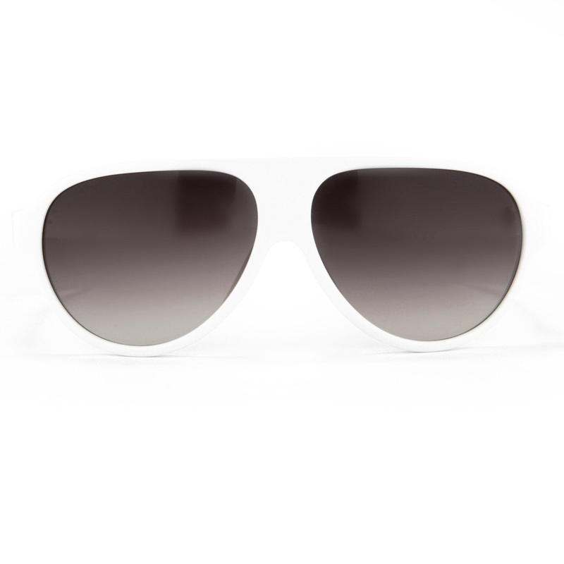 Prabal Gurung Sunglasses White and Grey