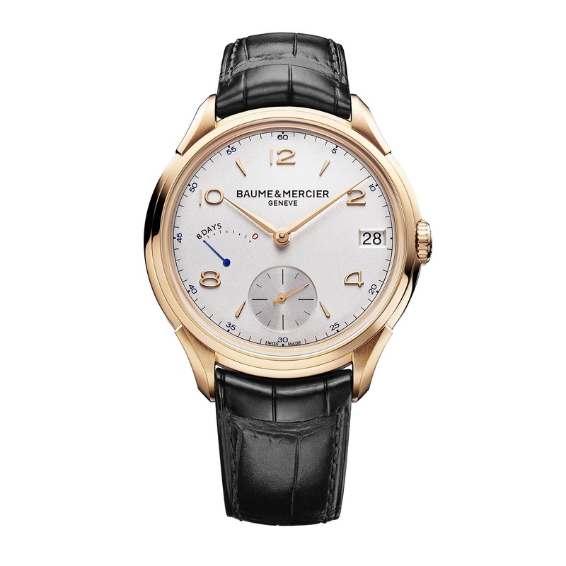 Baume et Mercier Clifton Men’s 18 Rose Gold Watch 10195
