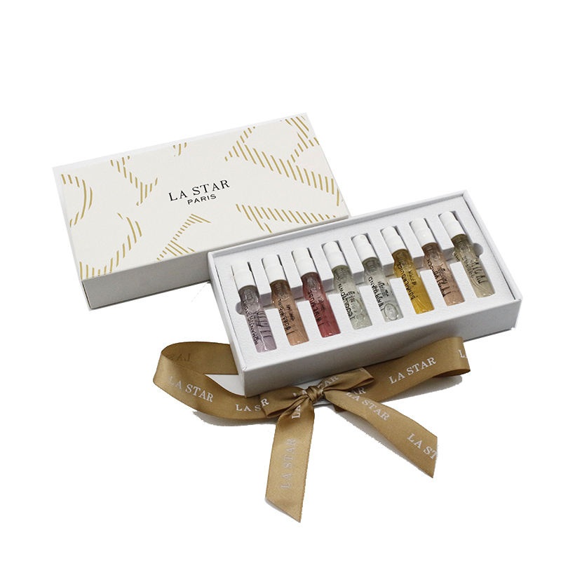 Custom Gift Packaging Paper Lid and Bottom Cosmetic Package for Empty Bottles – Magnetic Makeup Tools Box and Blender Packaging Box price