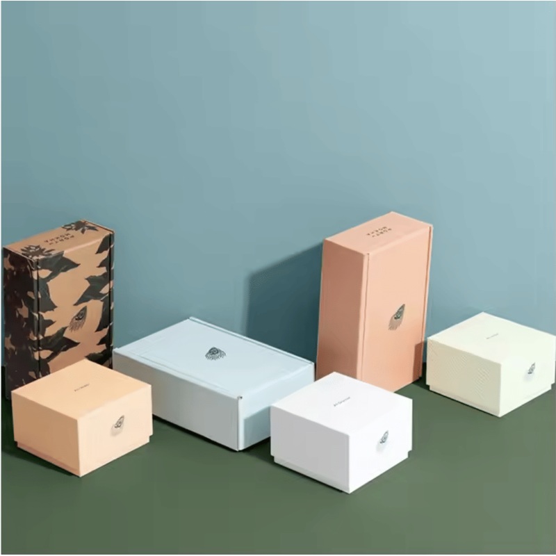 Elegant Custom Cosmetic Gift Paper Box Featuring Cmyk 4 Color Printing – Custom Printing Box and Cosmetic Box price
