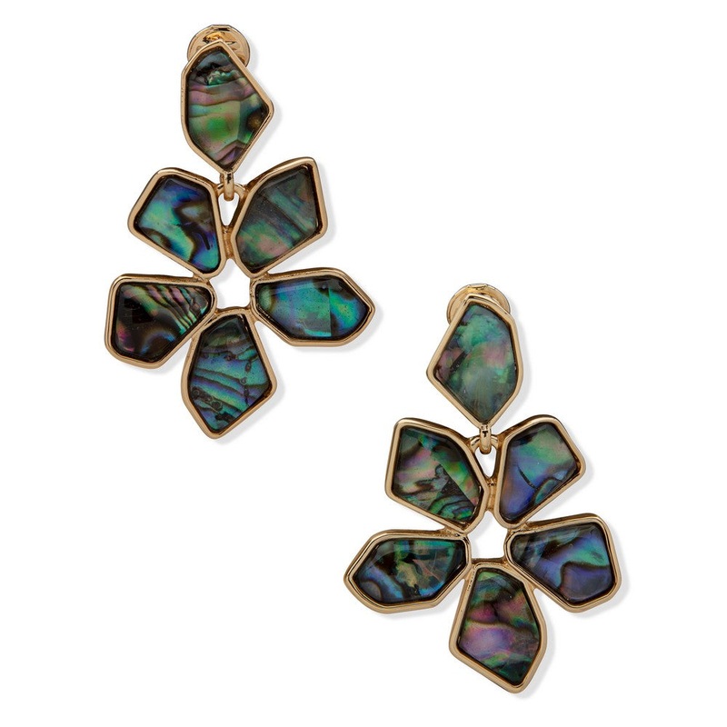 01C00095 – Anne Klein Earring Gold metal Earring
