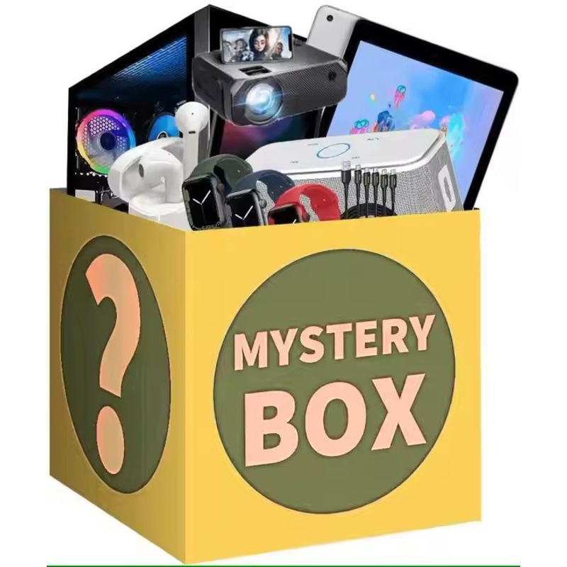 2025 Festival Novelty Gift Present 3c 100% Win Random Products Blind Box Family Lucky Mystery Box Surprise Mysterious Boxes – Beauty Makeup Box and Cardboard-Round-Box price