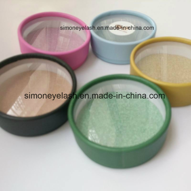 Cosmetic Box Packaging Beauty Eyelash Box with Round Window – Eyelash Box and Eyelash Packaging Box price
