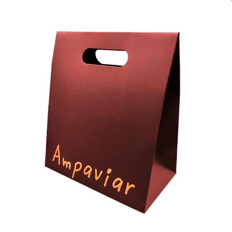 Custom FSC Eco Friendly Papercard Paper Shopping Bag with Handles for Clothes Gold Foil – Kraft Bag and Tote Bag price