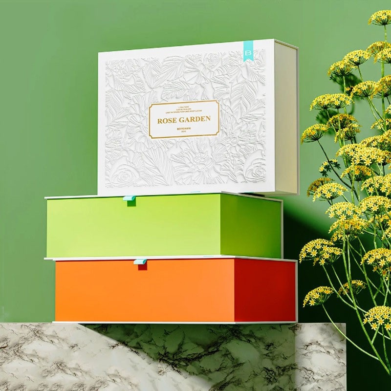 Custom Logo Luxury Cardboard Box Premium Book Shape Flip Magnet Cardboard Paper Gift Box for Cosmetics Gifts Skin Care Products Small Household Appliances Box – Lid and Base Box and Paper Gift Box price