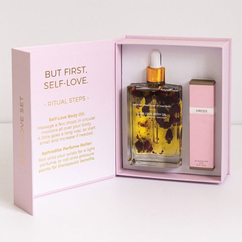 Custom Magnetic 30ml Serum Glass Dropper Bottle Box Packaging – Magnetic Makeup Tools Box and Blender Packaging Box price