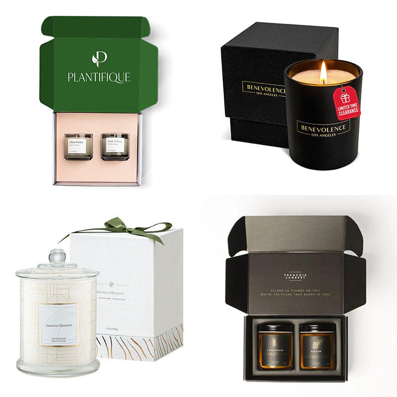 Elegant Two-Piece Mailer Candle Packaging Box for Gift Sets – Scented Candle Box and Gift Set Box price