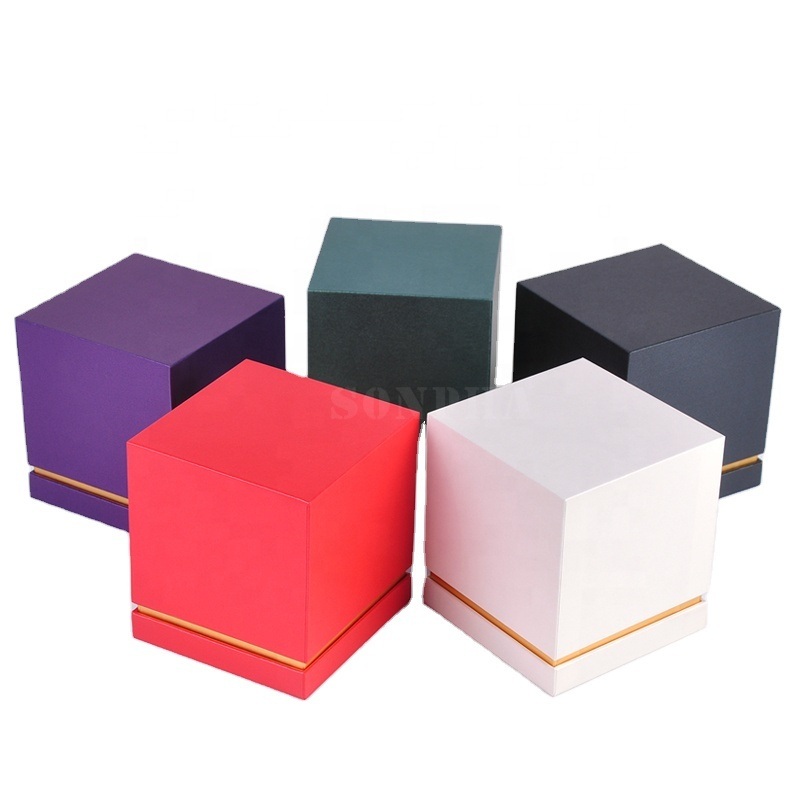 Wholesale Custom Luxury Personalized Cardboard Black Gift Jars Candle Boxes Packaging for Candles – Candle Boxes and Packaging Box price