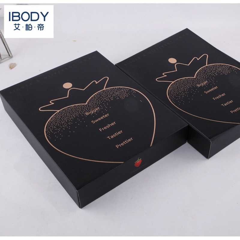 Christmas Cupcake White Strawberry Fancy New Year Custom Candy Cookie Chocolate Birthday Wholesale Food Paper Gift Packaging Box – Carboard Box and Paper Box price