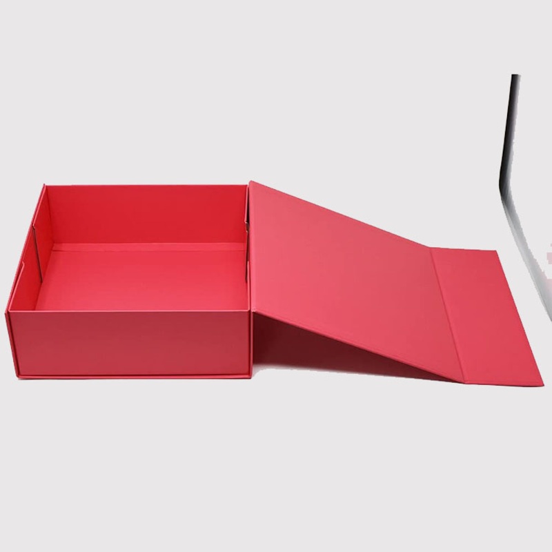 Custom Cardboard Magnetic Foldable Red Pink Gift Box with Foam – Magnetic Box and Foldable Magnetic Box price