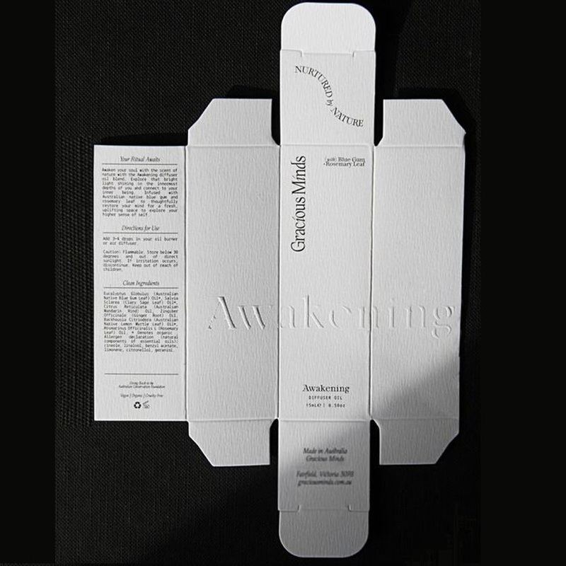 Custom Design Debossed Embossing Printed Cosmetics Skin Care Packaging Box – Cosmetic Box and Skincare Packing price