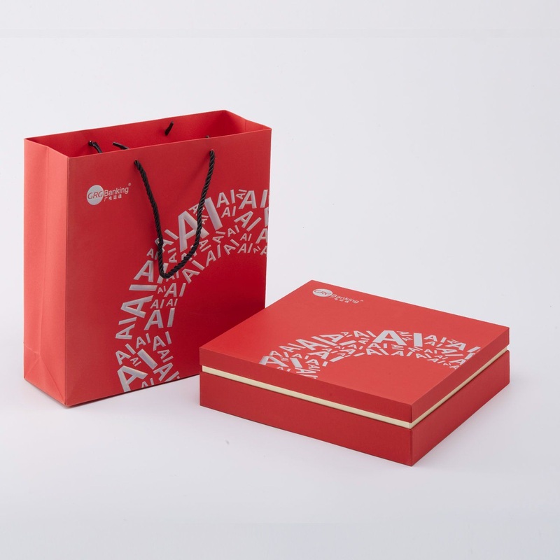 Factory Price Lid and Base Box Customzied Moon Cake Box & Bag Set Gift Packaging Set – Packaging Box and Offset Printing price