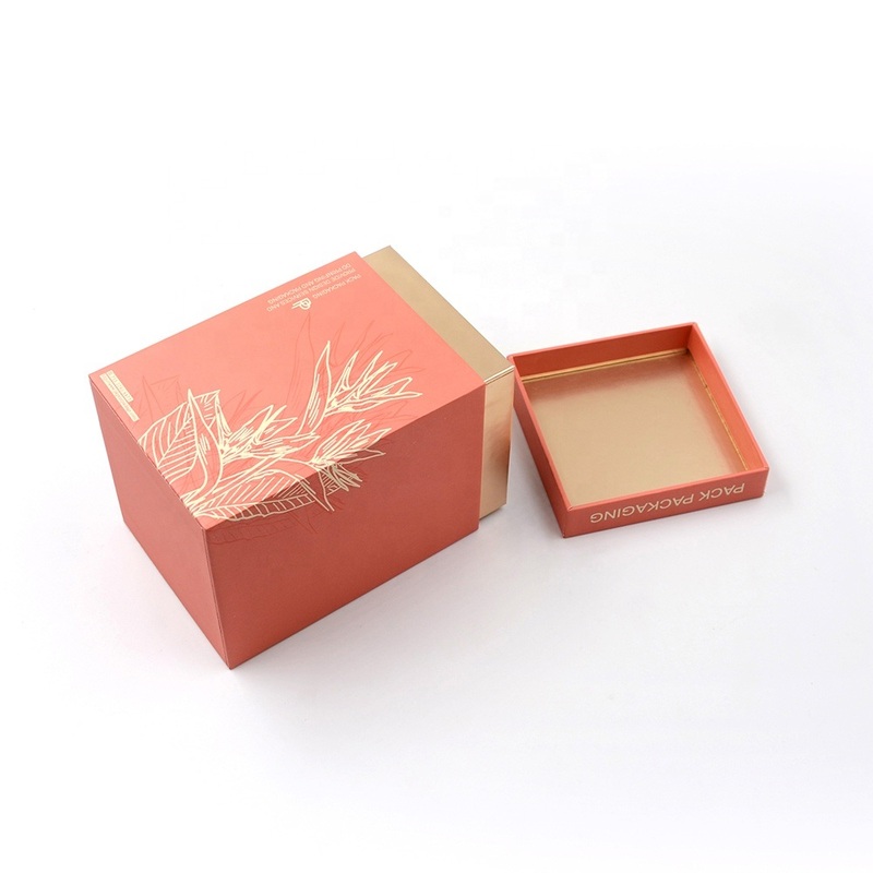 Hard Paperboard Luxury Square Box 2-Piece Lid-Base Packaging for Tea Coffee Food Products Package – Food Paper Box and Packaging Boxes price