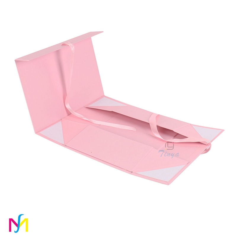 Large Pink Magnetic Folding Packaging Gift Box for Packing – Round Box and Cylinder Box price