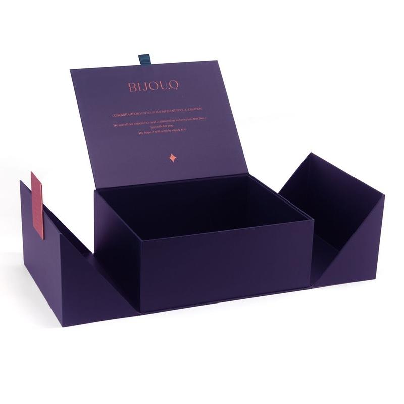 Bdl Custom Logo Printed Geschenkdoos Hard Large Double Open Door Jewelry Gift Box Packaging – Double Open Door Gift Box and Magnetic Box price